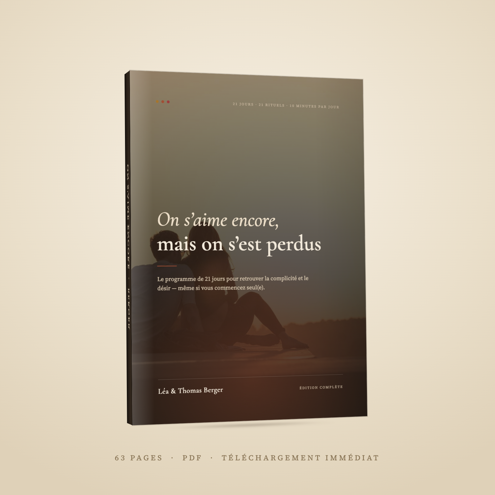 Le livre « On s'aime encore, mais on s'est perdus » — 63 pages en PDF